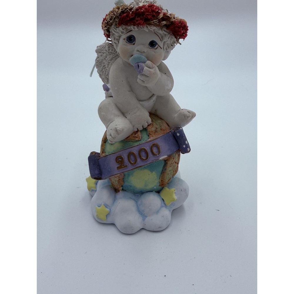 Dreamsicles Baby 2000 "A Brand New Start" Angel Figurine Resin Kristina 1999